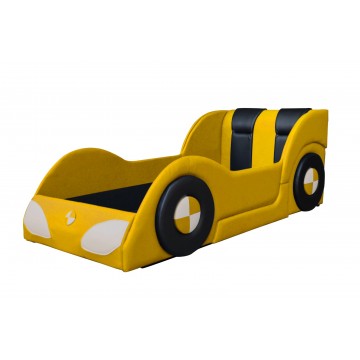 Children Bed - Sports Car (Yellow)